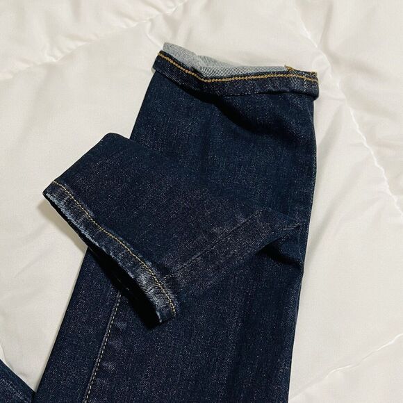 J.Crew Lookout High Rise Skinny Jeans Dark Wash Size 28x29 - Picture 2 of 9